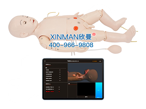XM/CPR160C高级一岁儿童心肺复苏气管插管护理模拟人