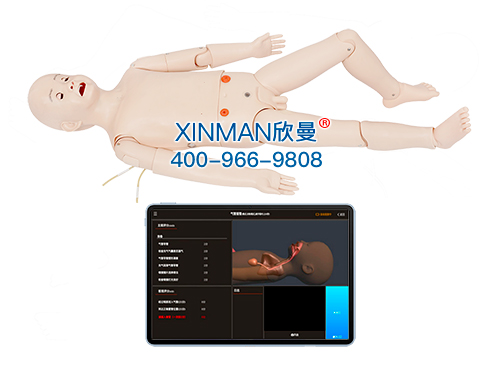 XM/CPR160D高级五岁儿童心肺复苏气管插管护理模拟人