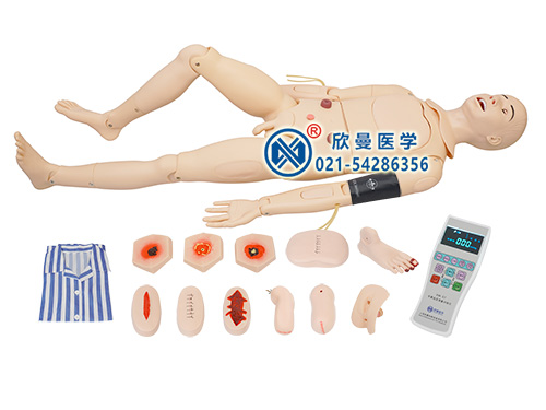 XM-HL3高级全功能护理训练模拟人,全功能护理人模型