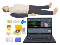 高级心肺复苏、AED除颤训练模拟人（计算机控制/无线版）