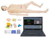 高级心肺复苏、AED除颤、血量测量模拟人（计算机控制/无线版）