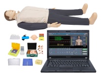 高级心肺复苏、创伤、AED除颤训练模拟人（计算机控制/无线版）